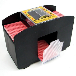 Foto 1 | Foto 1 | Barajador Automático De Cartas Trademark Poker De 4 Barajas Funciona Con Pilas - Venta Internacional.