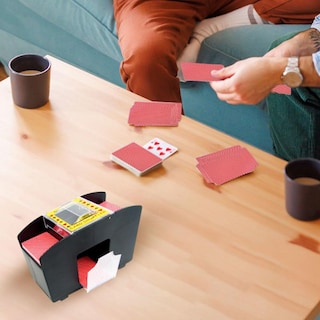 Foto 2 | Foto 2 | Barajador Automático De Cartas Trademark Poker De 4 Barajas Funciona Con Pilas - Venta Internacional.