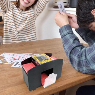 Foto 3 | Foto 3 | Barajador Automático De Cartas Trademark Poker De 4 Barajas Funciona Con Pilas - Venta Internacional.