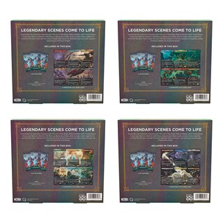 Foto 6 | Foto 6 | Scene Boxes Bundle Magic The Gathering: El Señor De Los Anillos - Venta Internacional.