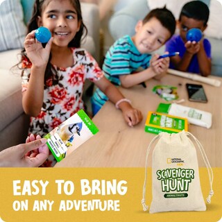 Foto 6 | Foto 6 | Juego De Cartas Scavenger Hunt National Geographic Outdoor Kids 4+ - Venta Internacional.