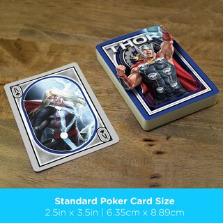 Foto 5 | Foto 5 | Juego De Cartas Aquarius Marvel Thor - Venta Internacional.