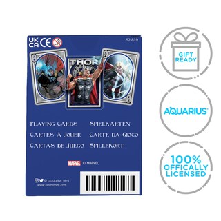 Foto 7 | Foto 7 | Juego De Cartas Aquarius Marvel Thor - Venta Internacional.