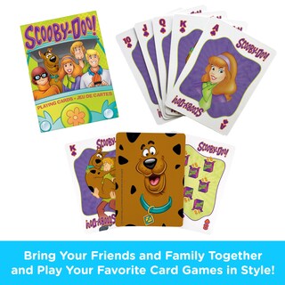 Foto 2 | Foto 2 | Baraja De Cartas Con Temática De Scooby Doo De Aquarius Regalo Coleccionable - Venta Internacional.