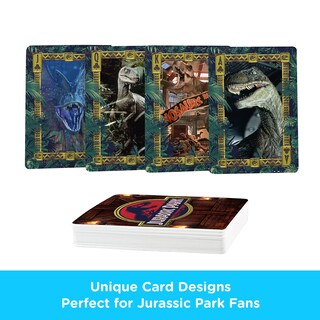 Foto 3 | Foto 3 | Baraja De Cartas Con Temática De Parque Jurásico Aquarius - Venta Internacional.