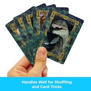 Foto 4 | Foto 4 | Baraja De Cartas Con Temática De Parque Jurásico Aquarius - Venta Internacional.