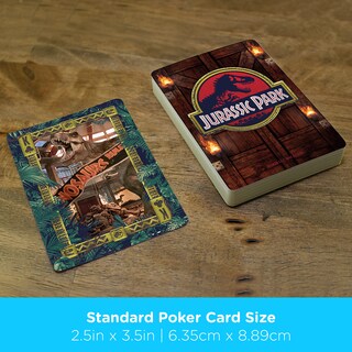 Foto 5 | Foto 5 | Baraja De Cartas Con Temática De Parque Jurásico Aquarius - Venta Internacional.
