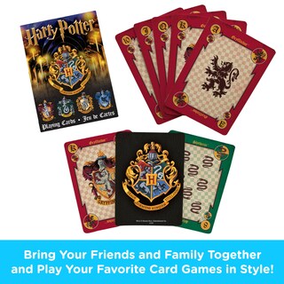 Foto 2 | Foto 2 | Juego De Cartas Aquarius Con Temática De Escudos De Casas De Harry Potter - Venta Internacional.