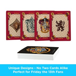 Foto 3 | Foto 3 | Juego De Cartas Aquarius Con Temática De Escudos De Casas De Harry Potter - Venta Internacional.