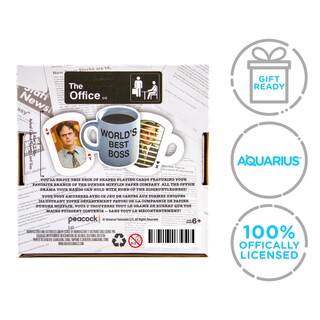 Foto 7 | Foto 7 | Baraja De Cartas Con Forma De Oficina Aquarius - Venta Internacional.
