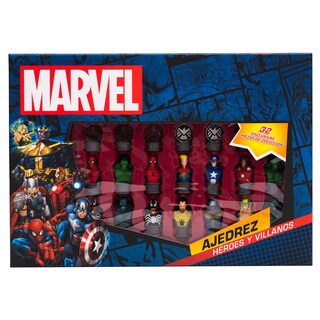 Foto 1 | Foto 1 | Ajedrez Coleccionable de Marvel Novelty Multicolor