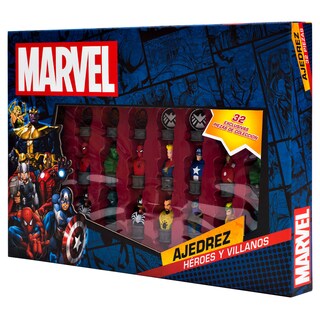 Foto 3 | Foto 3 | Ajedrez Coleccionable de Marvel Novelty Multicolor
