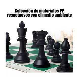 Foto 4 | Foto 4 | Ajedrez Profesional Piezas Blancas Y Negras Eo Safe Imports Esi-17424 Negro
