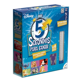 Foto 1 | Foto 1 | Juego De Mesa En Familia 5 Segundos Para Ganar Disney - Novelty