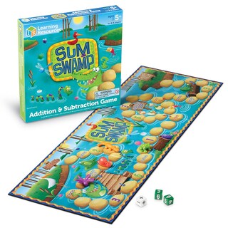 Foto 1 | Foto 1 | Venta Internacional - Juego de Mesa Sum Swamp Recursos de Aprendizaje de Matemáticas: Suma y Resta