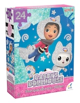 Rompecabezas Especial Glitter Gabby´s Doll House 24qq Piezas Caja De Cartón