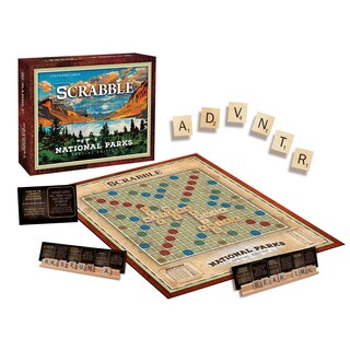 Foto 2 | Foto 2 | Juego de Scrabble Usapoly National Parks Edition con 100 Fichas - Venta Internacional