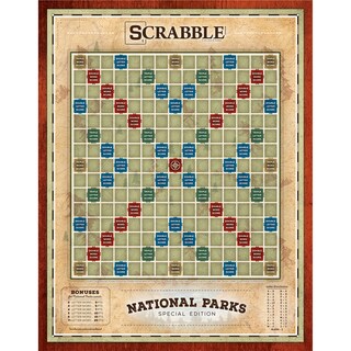 Foto 3 | Foto 3 | Juego de Scrabble Usapoly National Parks Edition con 100 Fichas - Venta Internacional