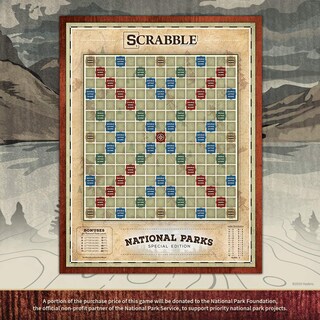 Foto 7 | Foto 7 | Juego de Scrabble Usapoly National Parks Edition con 100 Fichas - Venta Internacional