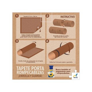 Foto 2 | Foto 2 | Tapete Porta Rompecabezas Novelty