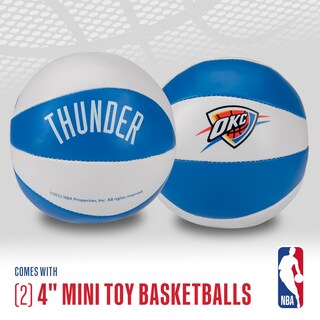 Foto 2 | Foto 2 | Balones De Baloncesto De Juguete Franklin Sports Nba Oklahoma City Thunder - Venta Internacional.