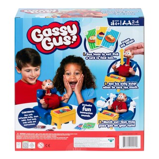 Foto 3 | Foto 3 | Juego Moose Gassy Gus Interactive Gut-busting 2-4 Jugadores 4+ - Venta Internacional.
