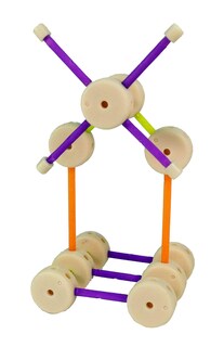 Foto 4 | Foto 4 | El Modelo Multicolor Más Pequeño Del Mundo De Tinker Toys 543 - Venta Internacional.