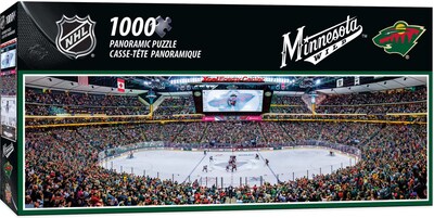 Foto 1 | Foto 1 | Rompecabezas Masterpieces Nhl Minnesota Wild 1000 Piezas - Venta Internacional.