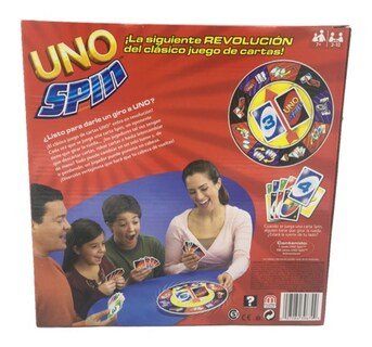 Foto 2 | Foto 2 | Uno Spin Juego De Mesa Mattel