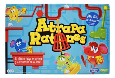 Foto 1 | Foto 1 | Atrapa Ratones Clasico Facil De Montar Juego De Mesa Hasbro