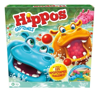Foto 1 | Foto 1 | Hippos Glotones Juego De Mesa Clasico Hasbro