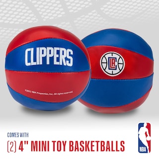 Foto 2 | Foto 2 | Balones De Baloncesto De Juguete Franklin Sports Nba Los Angeles Clippers, Paquete De 2 - Venta Internacional.