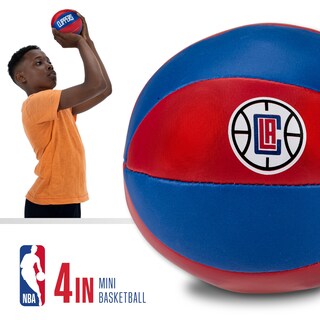 Foto 3 | Foto 3 | Balones De Baloncesto De Juguete Franklin Sports Nba Los Angeles Clippers, Paquete De 2 - Venta Internacional.