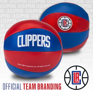 Foto 4 | Foto 4 | Balones De Baloncesto De Juguete Franklin Sports Nba Los Angeles Clippers, Paquete De 2 - Venta Internacional.