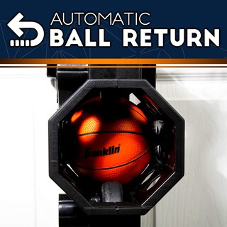 Foto 6 | Foto 6 | Canasta De Baloncesto Franklin Sports Over The Door Con Devolución De Pelota - Venta Internacional.