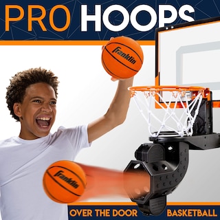 Foto 7 | Foto 7 | Canasta De Baloncesto Franklin Sports Over The Door Con Devolución De Pelota - Venta Internacional.