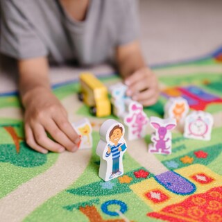 Foto 5 | Foto 5 | Alfombra Deportiva Melissa & Doug Ffp Blues Clues Con Piezas De Juego - Venta Internacional.