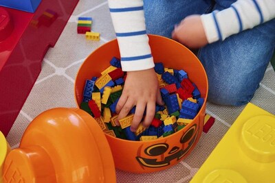 Foto 4 | Foto 4 | Cabezal De Almacenamiento Lego Large Pumpkin Orange Ø24 X 26 8 Cm - Venta Internacional.