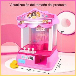 Foto 8 | Foto 8 | Mini Máquina De Garras Juguete Para Niños Con Lámpara Música