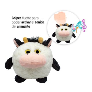 Foto 2 | Foto 2 | Peluche Ranita Bolita Ojitos Grandes color Blanco de Tela Ultra Suave Hipoalergénico