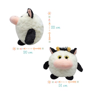 Foto 3 | Foto 3 | Peluche Ranita Bolita Ojitos Grandes color Blanco de Tela Ultra Suave Hipoalergénico