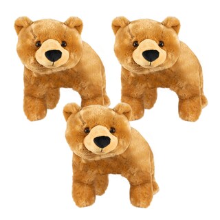 Foto 1 | Foto 1 | Oso de Peluche Realista Ultra Tierno Suave Hipoalergénico Paquete 3 Piezas