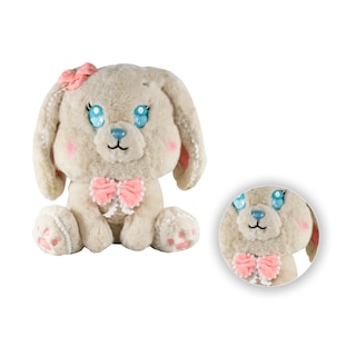Foto 2 | Foto 2 | Peluche de Conejo con Moño Beige Tierna Importadora La Merced Felpa Hipoalergénica