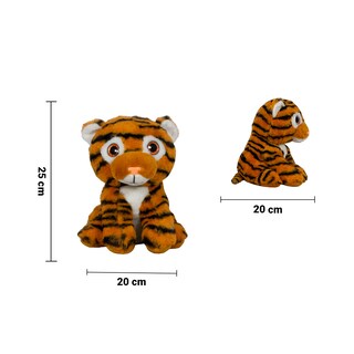 Foto 3 | Foto 3 | Peluche de Tigre Importadora La Merced Ma-2023/25 color Naranja