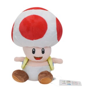 Foto 1 | Foto 1 | Peluche Toad Rojo Nintendo 20 Cm Super Mario Bros