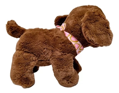 Foto 3 | Foto 3 | Perro de Peluche Paluchería color Marrón Perrito Amoroso con Bandana Corazones 30 CM