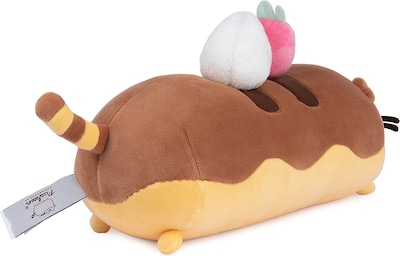 Foto 6 | Foto 6 | Gato de Peluche Gund Eclair Squisheen color Café