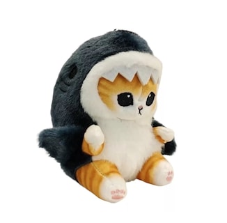 Foto 1 | Foto 1 | Peluche Gato Gatito Michi con Disfraz de Tiburón 13 cm