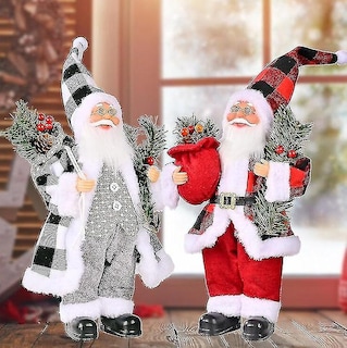 Foto 3 | Foto 3 | Venta Internacional - Muñeco Navideño Papá Noel Decorativo de Resina