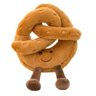 Foto 1 | Foto 1 | Venta Internacional - Muñeca De Peluche Con Forma De Dibujos Animados Pretzel Crossant Toast Bread